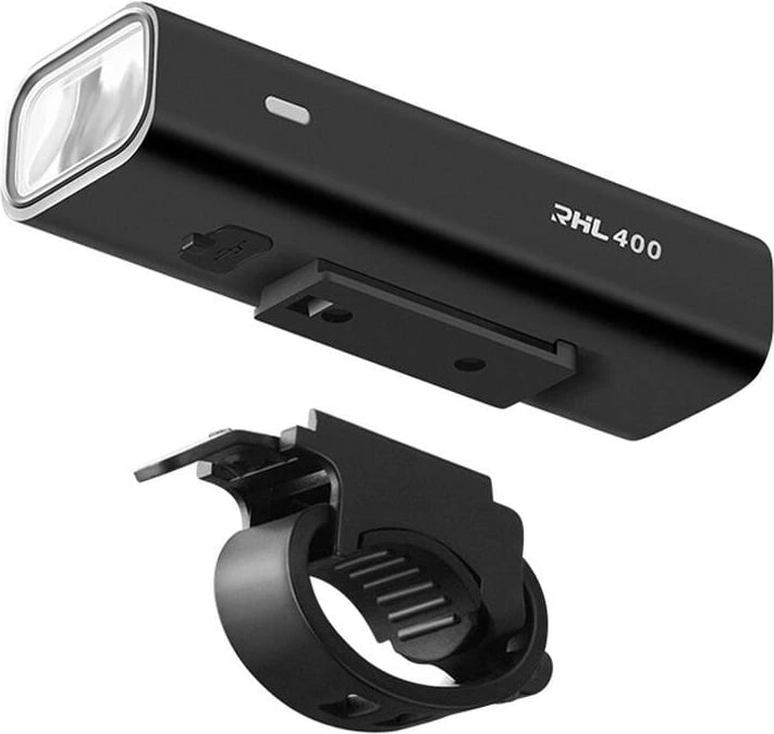 Dritë për biçikletë Rockbros RHL400, 400 lumene, e zezë