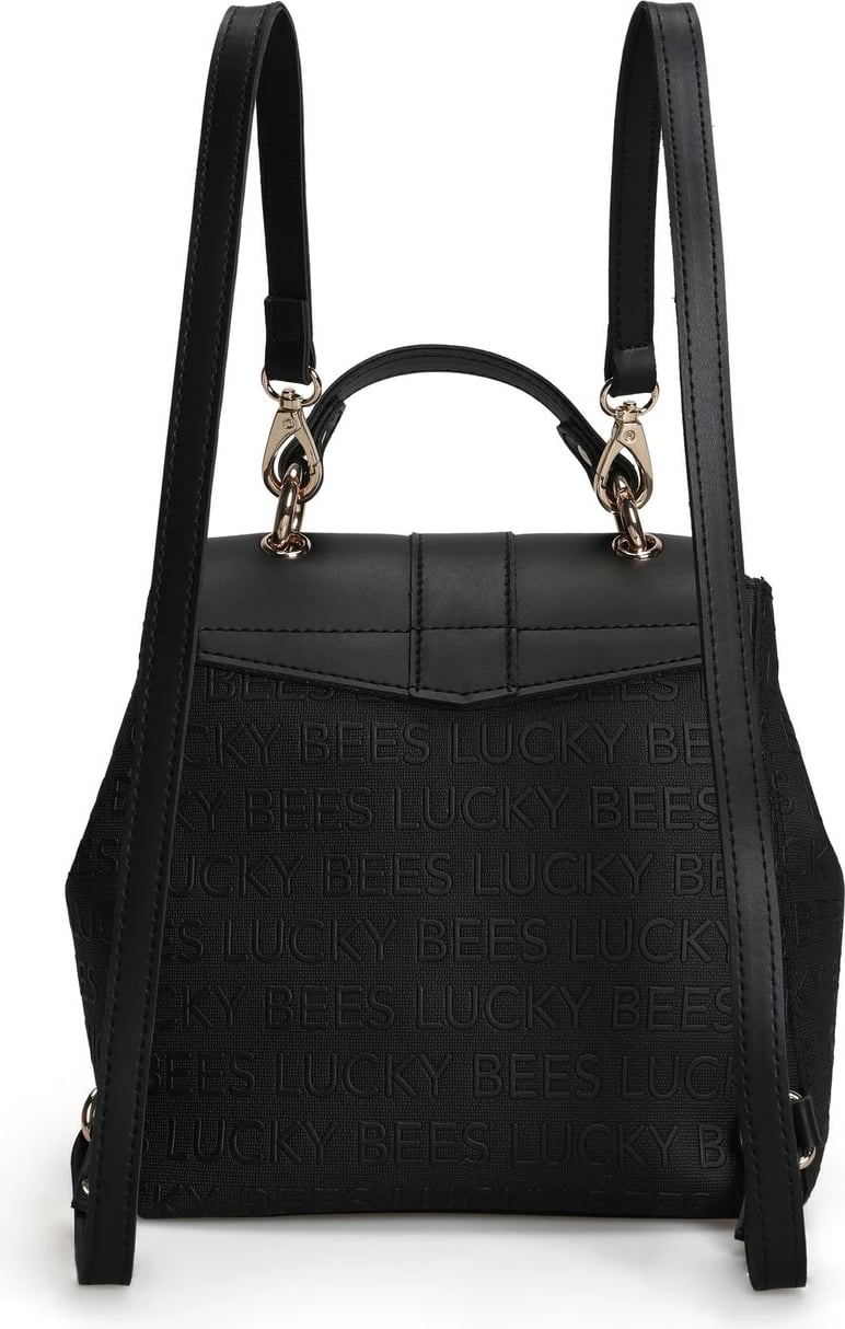 Çantë shpine Lucky Bees, e zezë, 1214