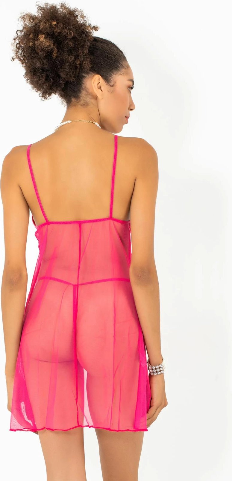 Babydoll rozë Jumeon, 011-003501, L/XL (2 copë)