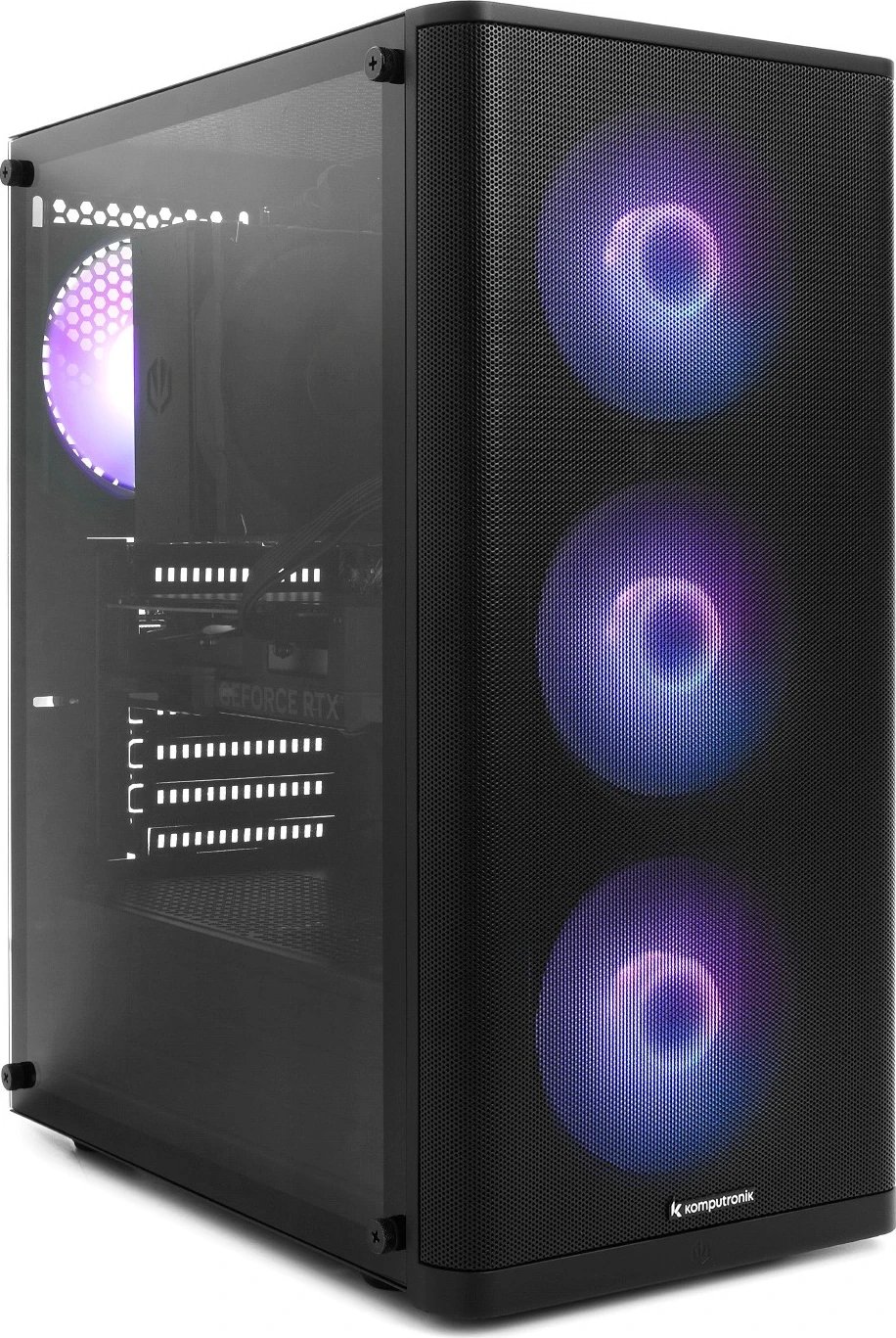 Kompjuter Komputronik Infinity R550, AMD Ryzen 5 5500, RAM 32GB, RTX 4060 Ti, SSD 2TB, e zezë