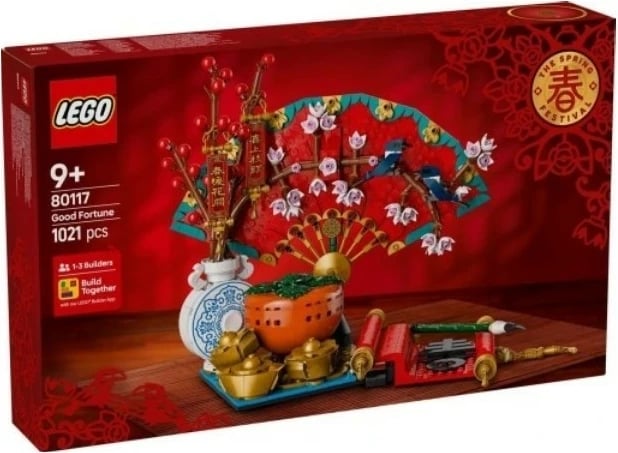 Set ndërtimi, LEGO, 80117 Prosperity, 1021 copa, 9+ vjeç, Spring Festival