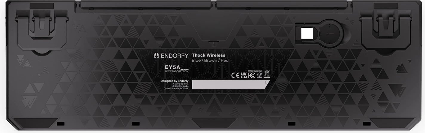 Tastierë Endorfy Thock, Wi-Fi, e zezë Tastierë Endorfy Thock, Wi-Fi, e zezë