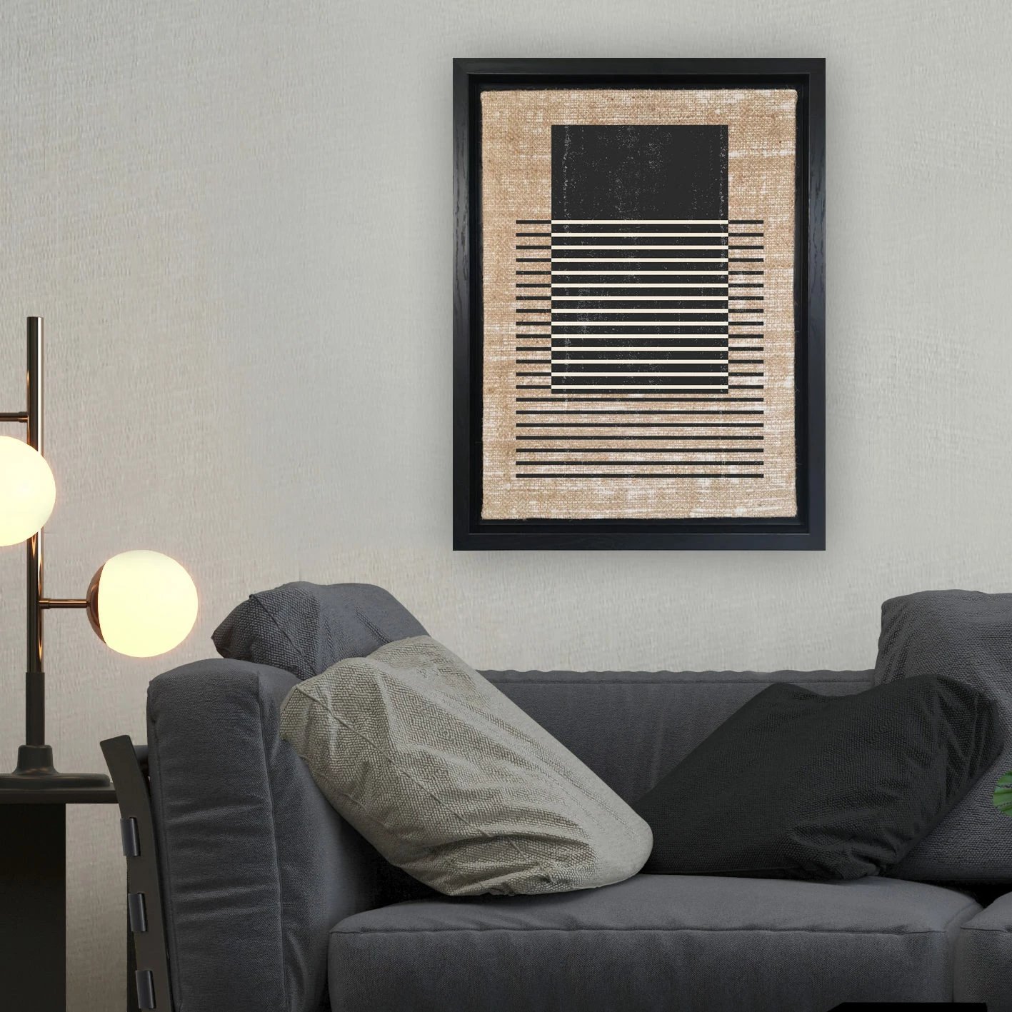 Pikturë dekorative në kanavacë, shumëngjyrëshe, Wallity LSJ91871032735 - 6696, 66x96cm