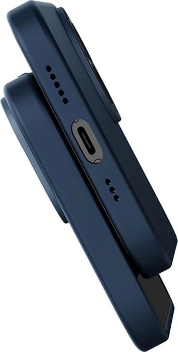 Mbështjellës magnetik Baseus Liquid Silica me xham të temperuar për iPhone 14 Plus, kaltër Mbështjellës magnetik Baseus Liquid Silica me xham të temperuar për iPhone 14 Plus, kaltër