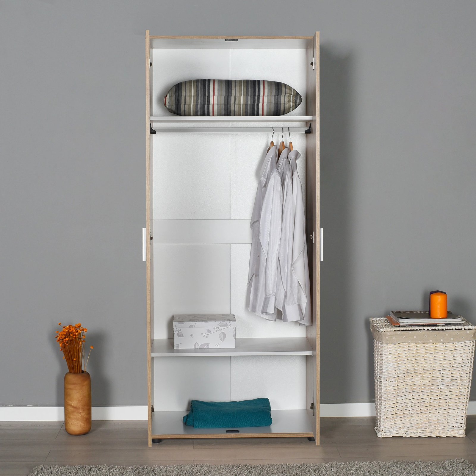 Dollap Hanah Home, ngjyrë sonomo, Grd-320-Ss-1