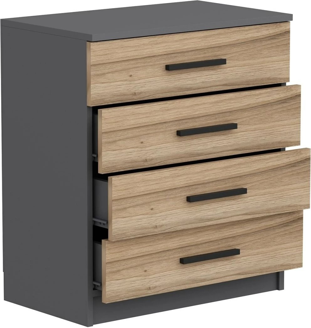 Komodë Skye Decor, ngjyrë arre, Kale - 4924