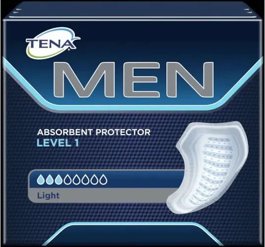 Protektor absorbues për meshkuj TENA Men Level 1, 24 copë