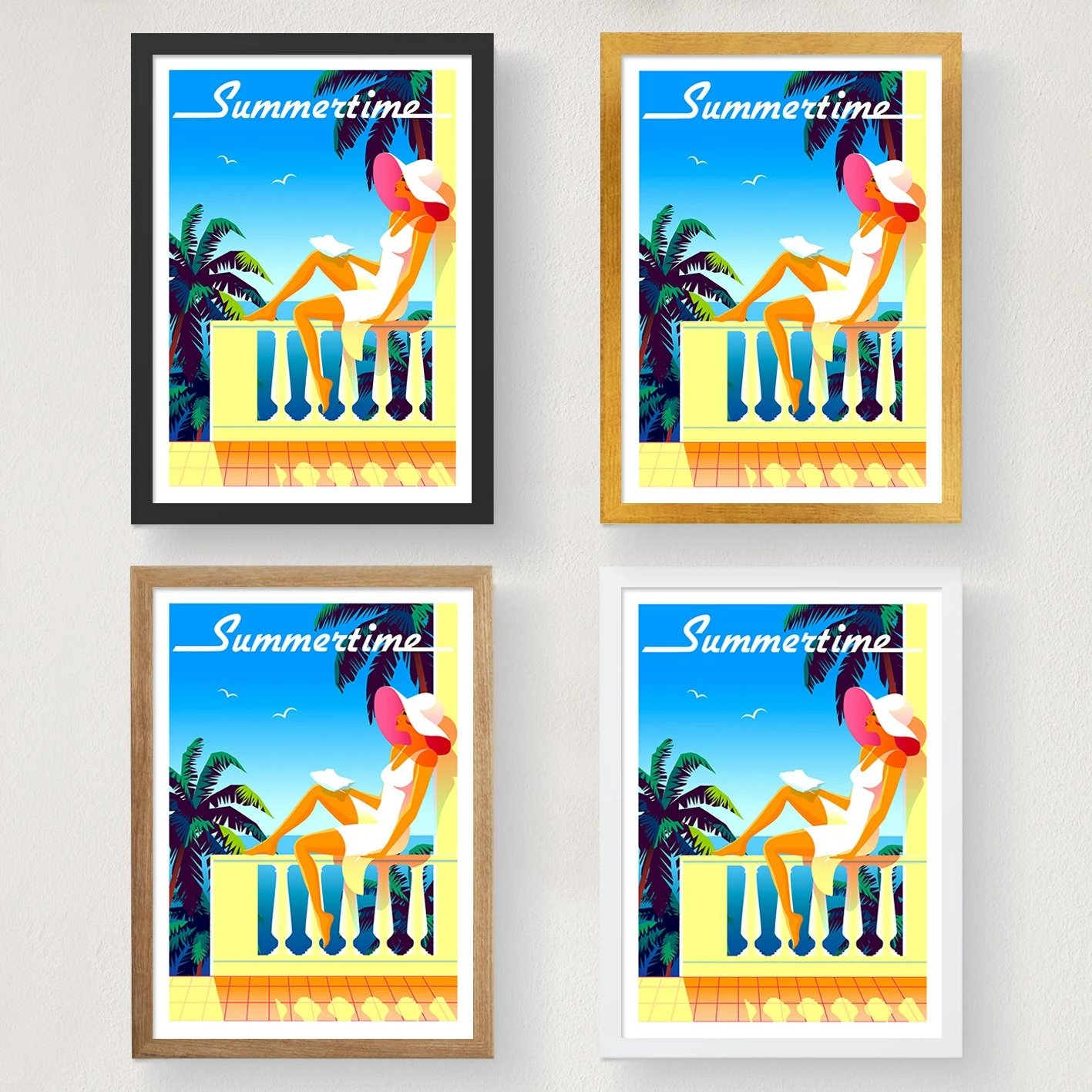 Poster A3, dizajn veror, shumëngjyrësh, 29.7x42cm