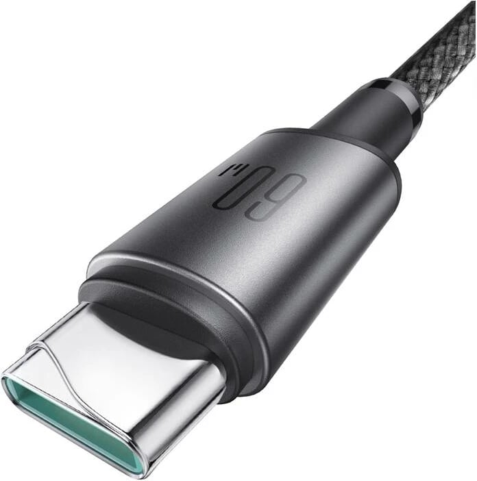 Kabllo USB-C në USB-C Joyroom S-A50, 1.2m, 60W, Gri
