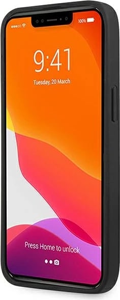 Mbështjellës Guess GUHCP13X4GMGGR për iPhone 13 Pro Max 6.7", hardcase, gri