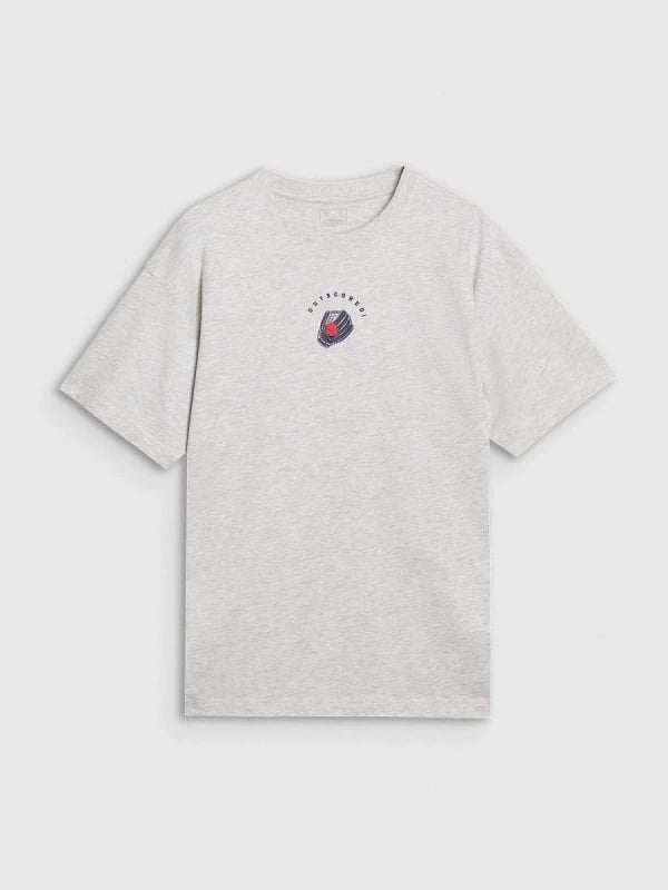 Maicë për meshkuj 4F, gri