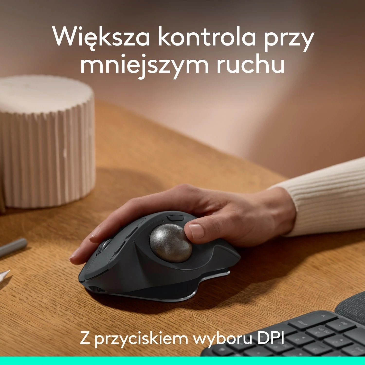 Maus ergonomik Logitech MX Ergo S, i zi