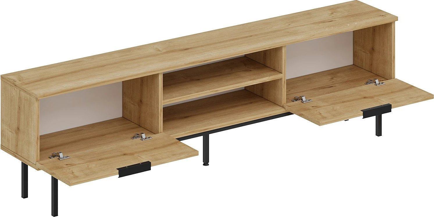 Komodë TV Skye Decor, ngjyrë lis safir, Paul