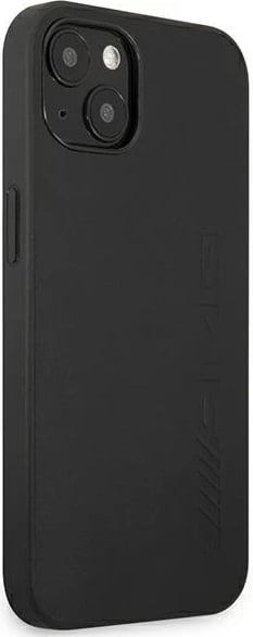 Mbështjellës Mercedes AMG AMHCP13SDOLBK për iPhone 13 mini, hardcase, lëkurë, e zezë