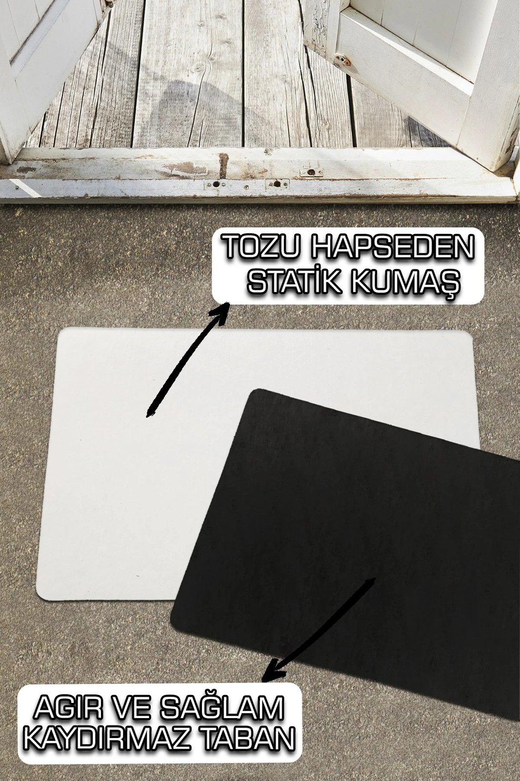 Tapet për rërë mace, Paws & Whiskers, Mapte, shumëngjyrësh, 40x60cm