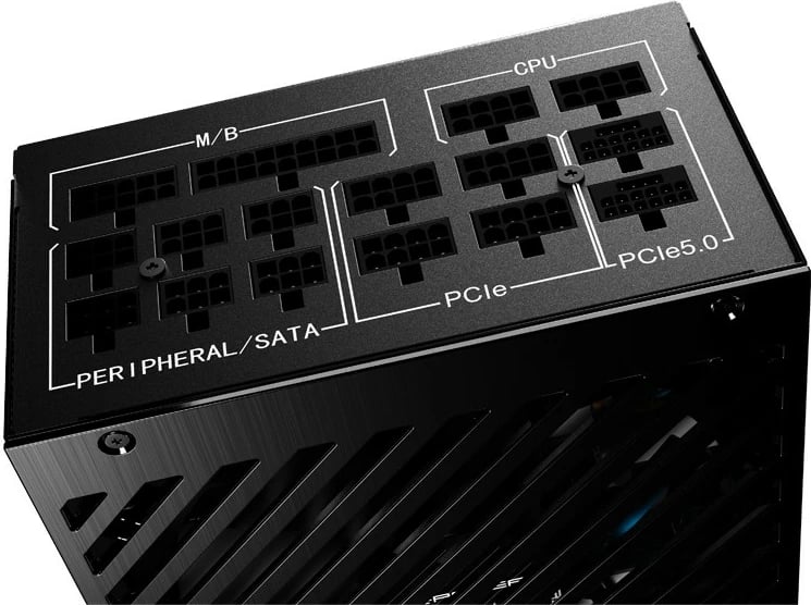 Furnizues energjie LC-Power LC850P V3.0, 850W, 80 PLUS Platinum, plotësisht modular, ATX 3.0, i zi