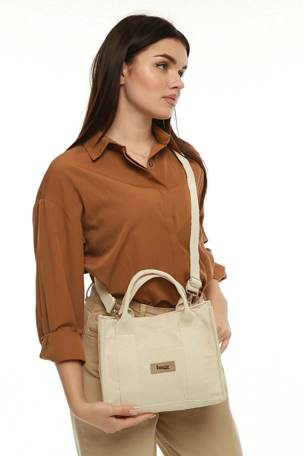 Tote bag krem Zoozie Bags, 2171