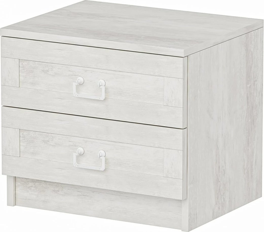 Komodinë Hanah Home, Kale - 4922, ngjyrë e bardhë