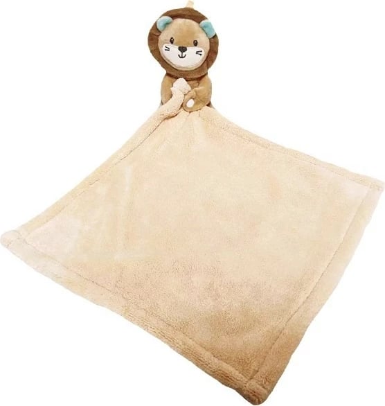 Peshqir lodër për fëmijë Tulilo Lion 9439, 35x35 cm, Bezhe