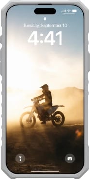 Mbështjellës UAG Pathfinder Clear për iPhone 16 Pro Max, transparent, MagSafe, jeshile