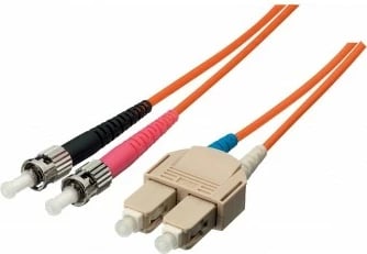 Kabëll optik patch Equip ST/SC, OS2, 2m, i verdhë