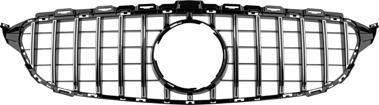 Grill i përparëm GTR për Mercedes C-Class W205 2014-2018 pa hapsiren e kameres