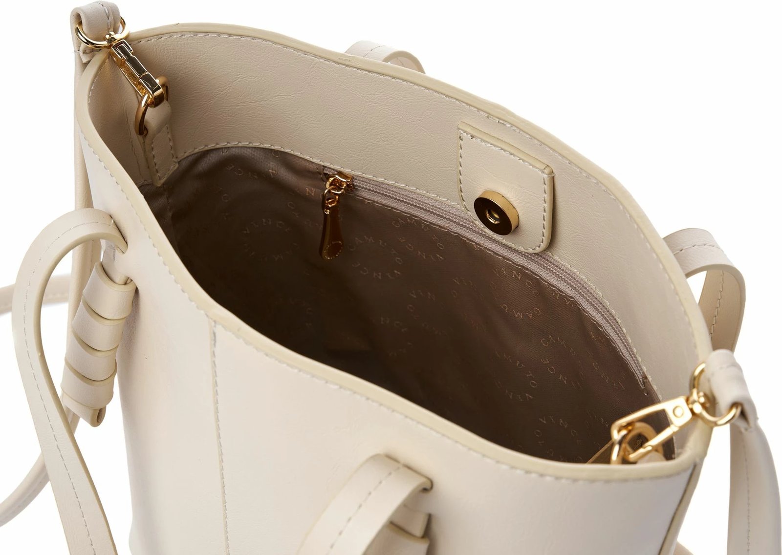 Çantë shpatullash Vince Camuto, Piedmont, ngjyrë krem