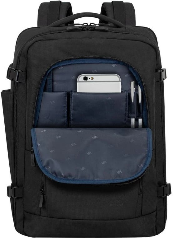 Çantë shpine RivaCase 8461, për laptop 17.3", e zezë