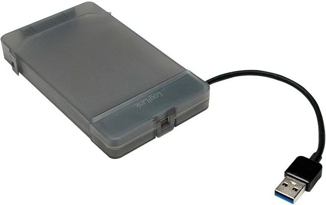 Kasë e jashtme LogiLink AU0037 për hard disk 2.5", USB 3.0 në SATA, ABS