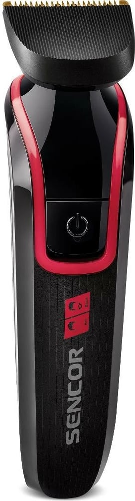 Makinë qethje për flokë Sencor SHP 6201RD, e kuqe / zezë Makinë qethje për flokë Sencor SHP 6201RD, e kuqe / zezë