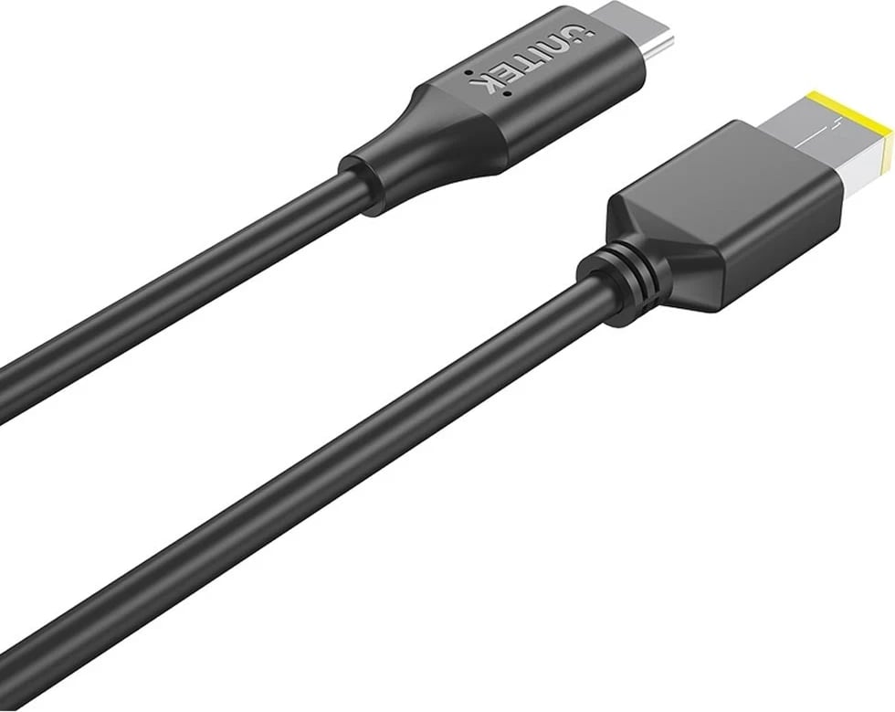 Kabeli i Energjisë për Laptop Unitek 65W USB-C - DC11*4,5mm, i zi