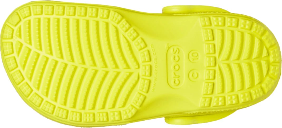 Këpucë Crocs për fëmijë, të verdha