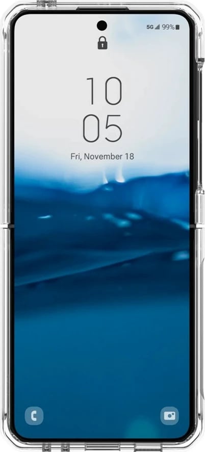 Mbështjellës Urban Armor Gear Plyo për Samsung, 6.7 inç, transparent, i bardhë