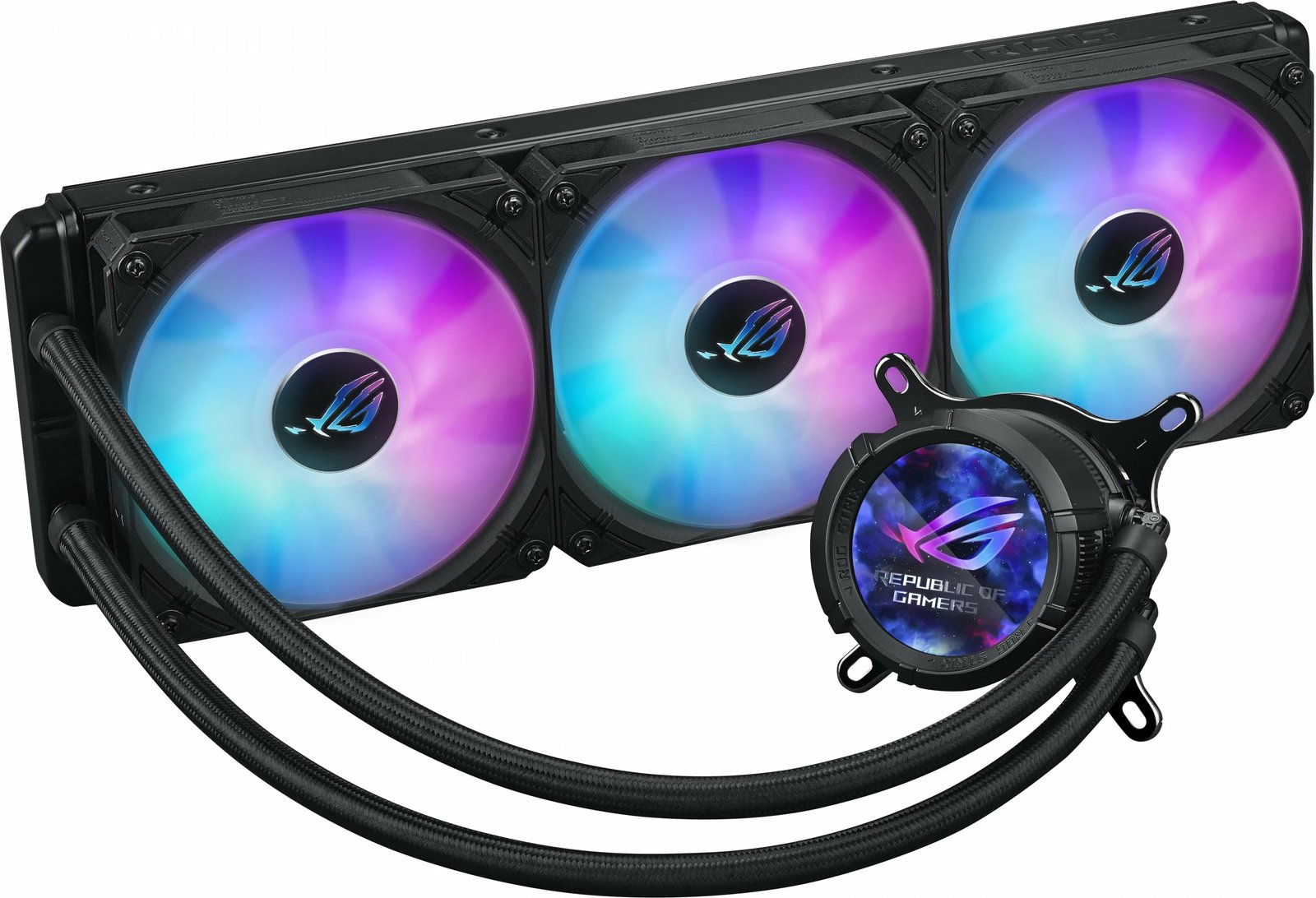 Ftohës uji all-in-one ASUS ROG STRIX LC III 360 ARGB, 3x12cm, i zi