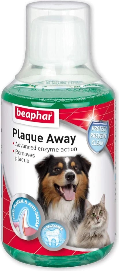 Pastrues e gojës për qen dhe mace Beaphar Mouthwash, 250 ml