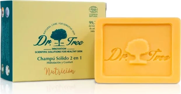 Shampon i ngurtë 2 në 1 Dr. Tree unisex, 75g