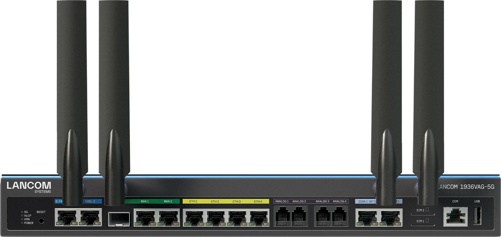 Router SD-WAN LANCOM 1936VAG-5G, 5G, 2x VDSL, 6 porta LAN, 2 SIM, zi