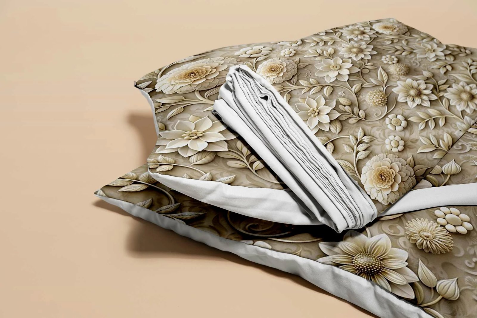 Set mbulesë për jorgan Super King, shumëngjyrëshe, L'essentiel, FLW_DVT25-1