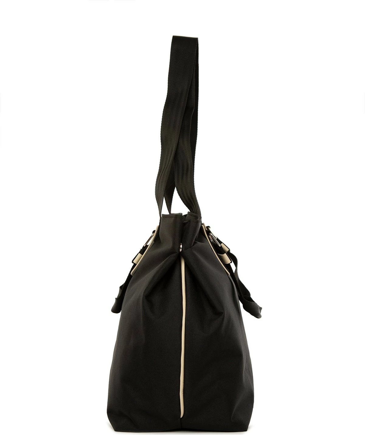 Çantë për pelena, ngjyrë e zezë/bezhë, Zoozie Bags, 44x33x17cm