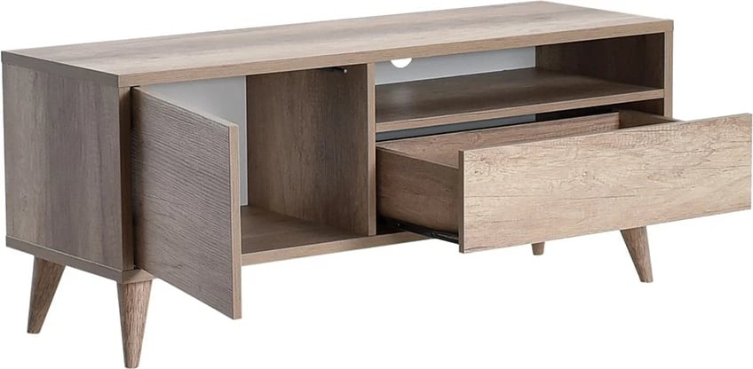 Komodë për TV Hanah Home, Tvr-311-Tt-1, ngjyrë arrë e çelët