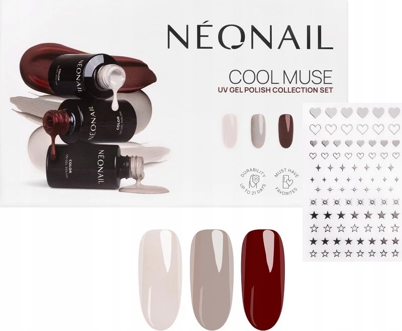 Set manikyr për femra NeoNail Cool Muse, 4 copë