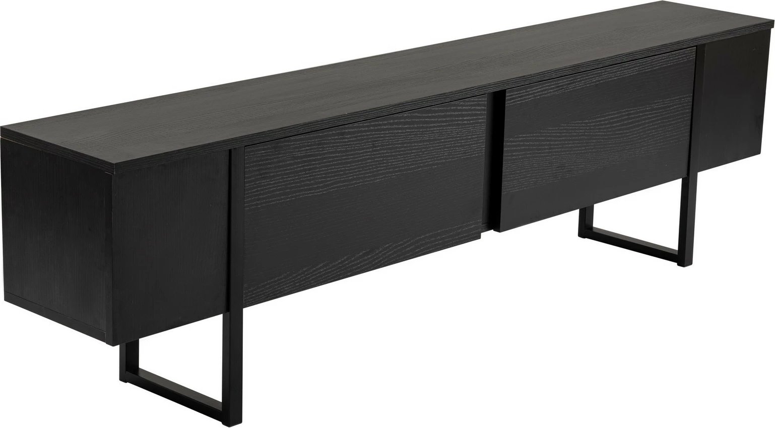 Komodinë TV Nordure, ngjyrë dru e zezë, Serenity