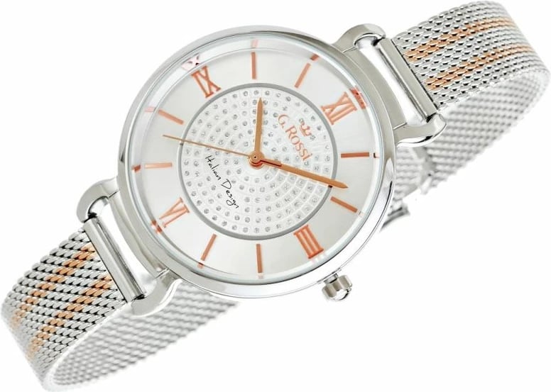 Orë dore për femra G.Rossi, argjend-roze