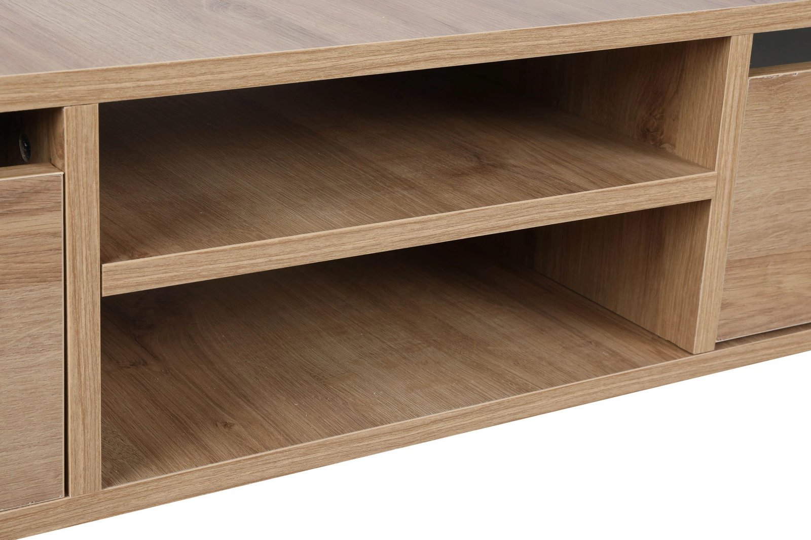 Komodë televizori Hanah Home, ngjyrë lisi, Rust