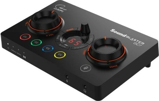 Kartë zanore e jashtme Creative Sound Blaster GC7, 7.1, Super X-Fi, e zezë