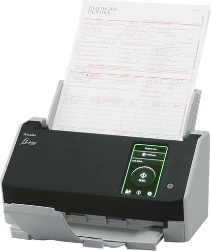 Skaner Ricoh fi-8040, 210 x 297 mm, 600 x 600 DPI, 24 bit, 8 bit, 40 ppm, 80 ipm Skaner Ricoh fi-8040, 210 x 297 mm, 600 x 600 DPI, 24 bit, 8 bit, 40 ppm, 80 ipm