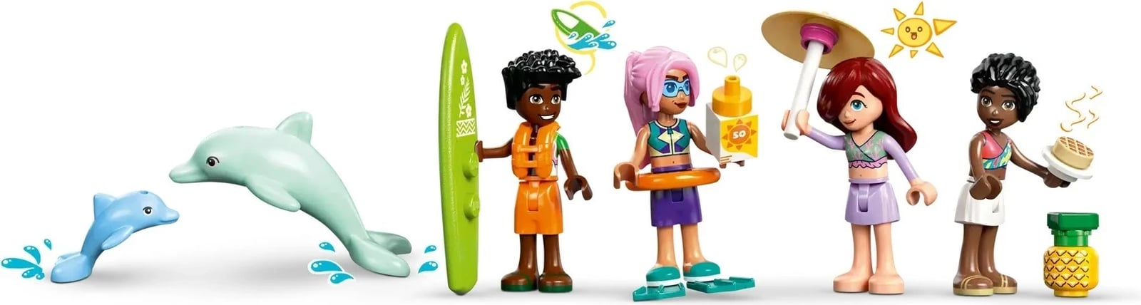 Set LEGO Friends Travel Boat Adventure 42664, 685 pjesë, me 4 minifigura