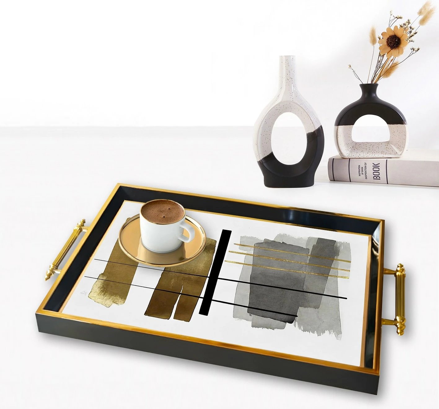 Tabaka xhami Aberto Design, shumëngjyrëshe, TPA9837