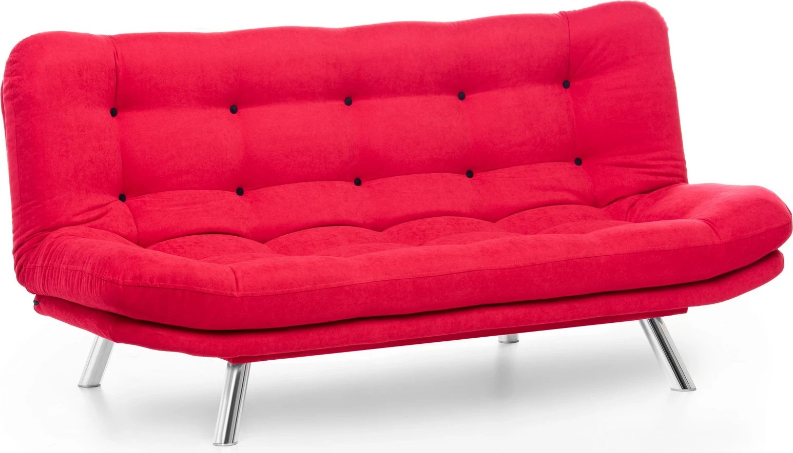 Divan-krevat 3 vendësh, Atelier del Sofa, Misa Sofabed, i kuq