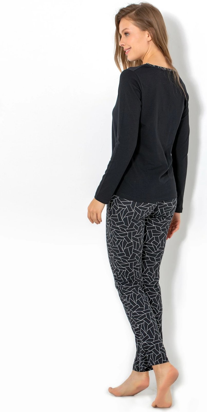 Set pizhamash për gra, Jumeon, 002-000558, e zezë